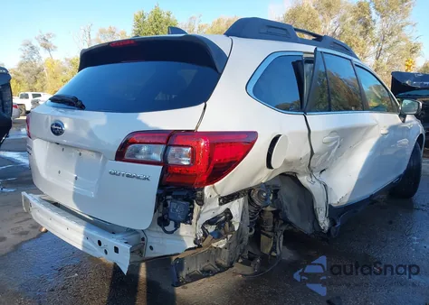 2018 Subaru Outback 2.5I Premium из США, поврежденный, VIN 4S4BSAFC1J3325827